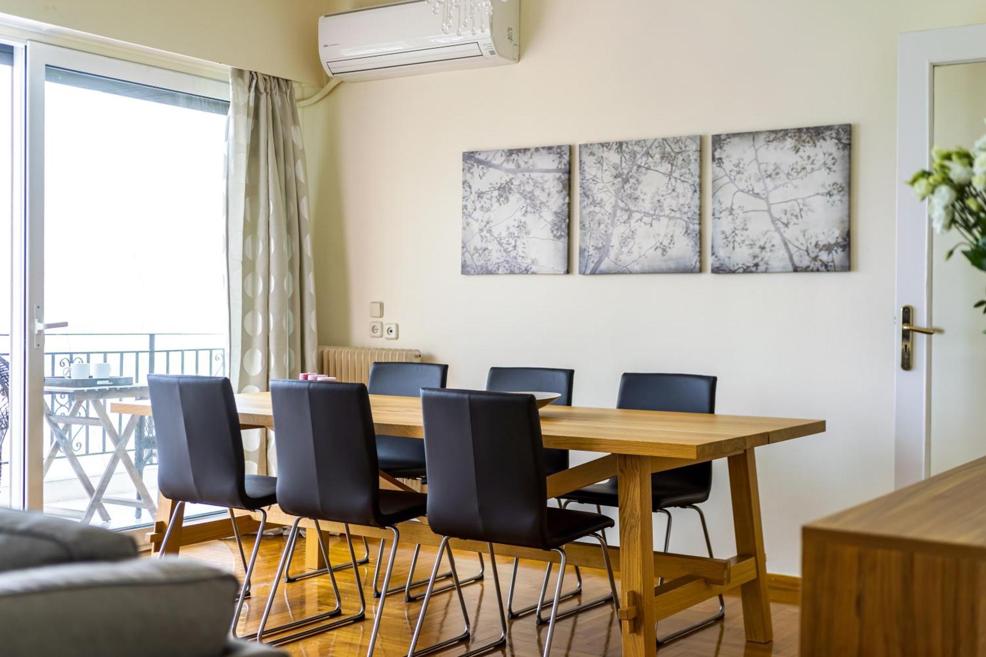 Bright Central Apartment With Splendid Sea View! Chalkís Extérieur photo