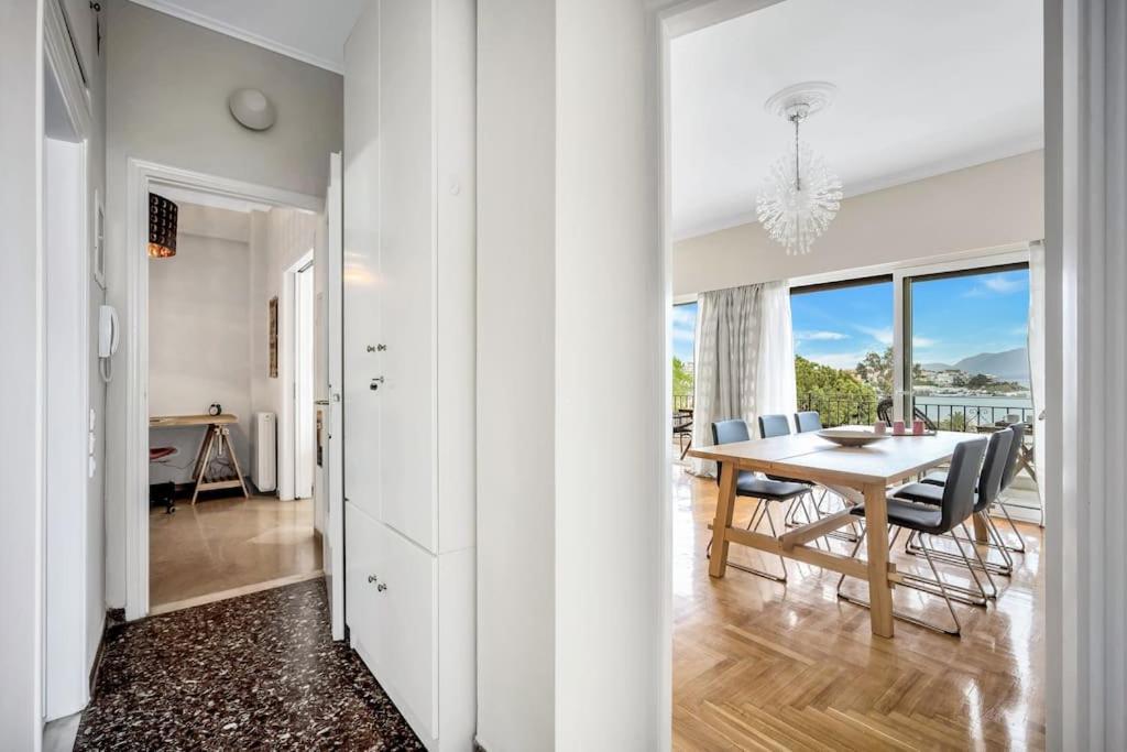 Bright Central Apartment With Splendid Sea View! Chalkís Extérieur photo