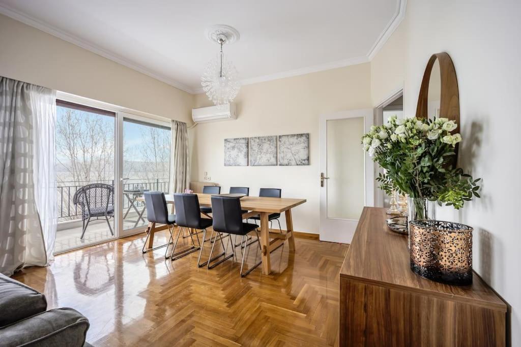 Bright Central Apartment With Splendid Sea View! Chalkís Extérieur photo