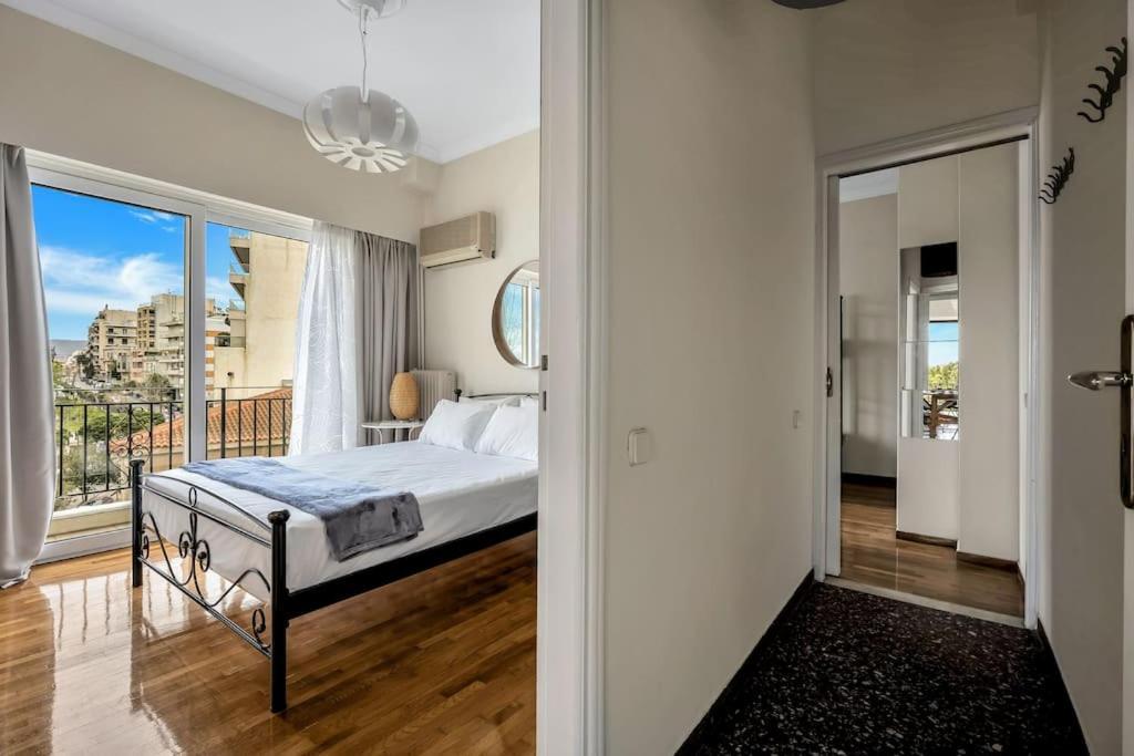 Bright Central Apartment With Splendid Sea View! Chalkís Extérieur photo