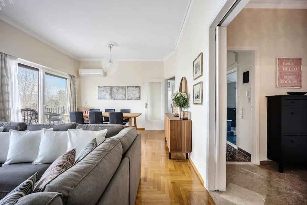 Bright Central Apartment With Splendid Sea View! Chalkís Extérieur photo