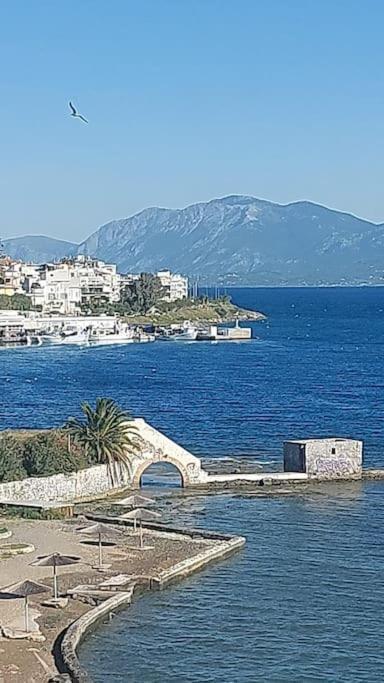 Bright Central Apartment With Splendid Sea View! Chalkís Extérieur photo