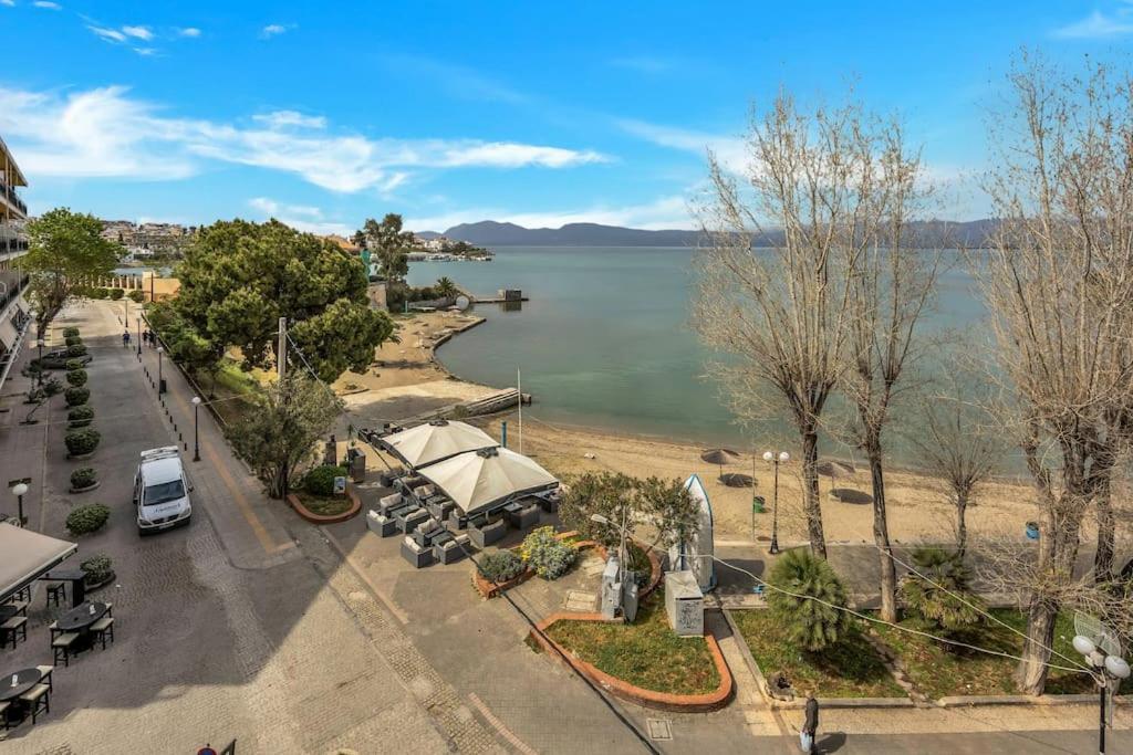 Bright Central Apartment With Splendid Sea View! Chalkís Extérieur photo