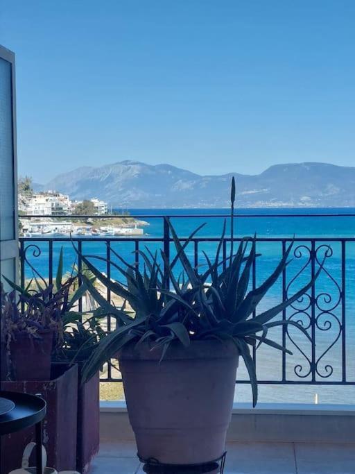 Bright Central Apartment With Splendid Sea View! Chalkís Extérieur photo