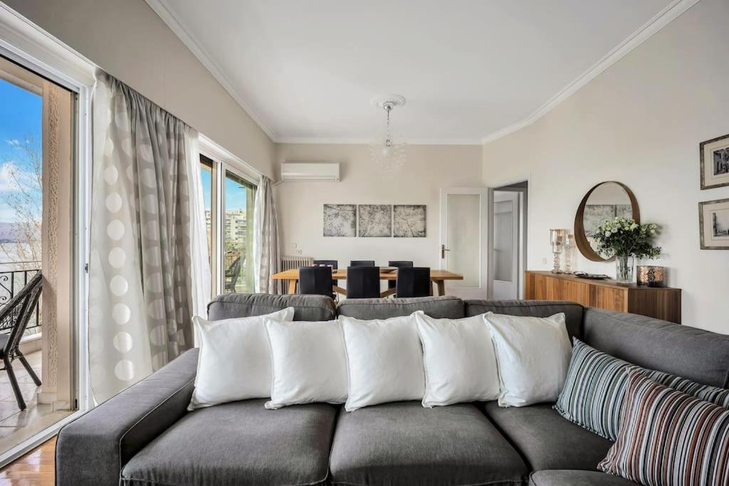 Bright Central Apartment With Splendid Sea View! Chalkís Extérieur photo