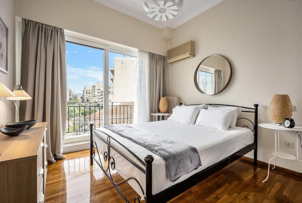 Bright Central Apartment With Splendid Sea View! Chalkís Extérieur photo